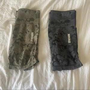 SOLD-Bundle of Gymshark Adapt Camo Seamless Shorts